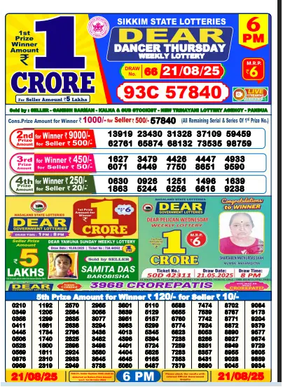 Lottery Sambad Old